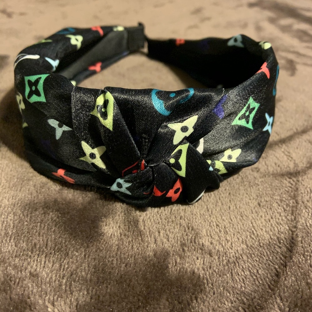 Boutique Designer Inspired Knotted Satin Headband | Handmade